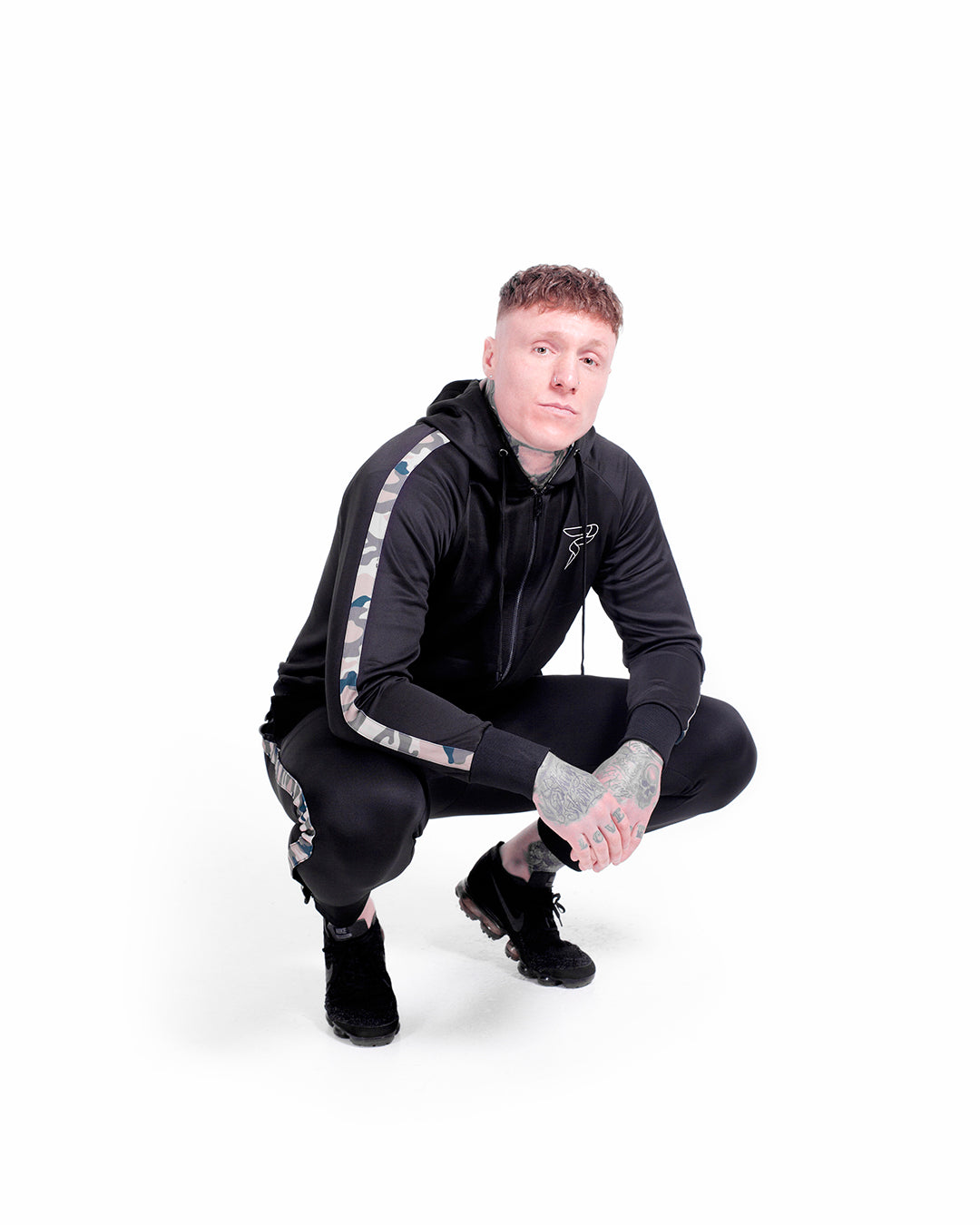 Black Full Tracksuit